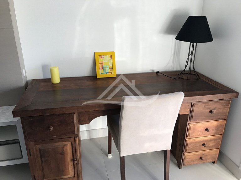 1 dormitório a 1 quadra da praia de Jurere