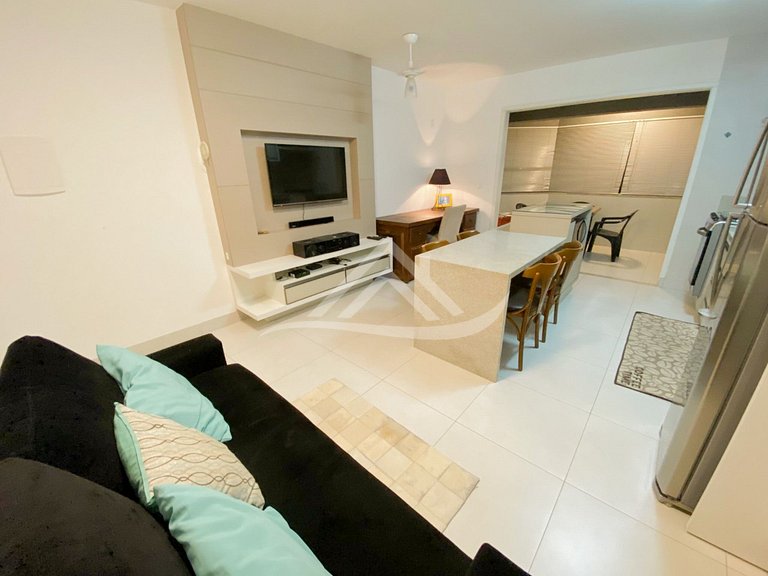 Apartamento a 1 Quadra da Praia de Jurerê