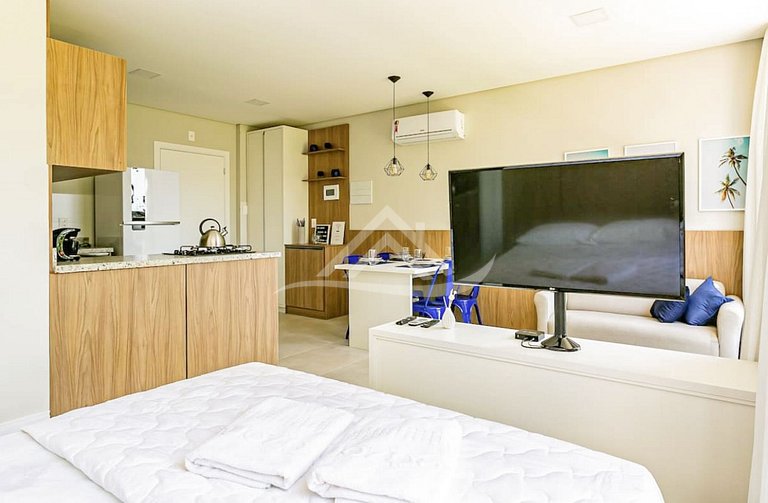 Beautiful Studio 200m from Jurerê Beach