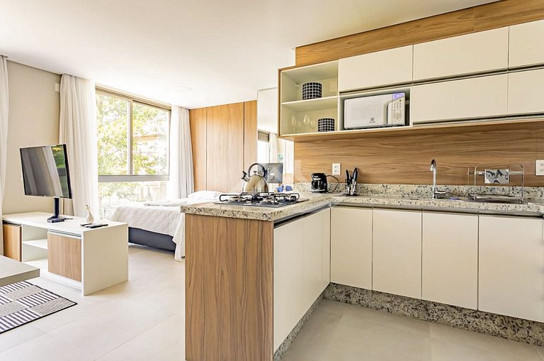 Beautiful Studio 200m from Jurerê Beach