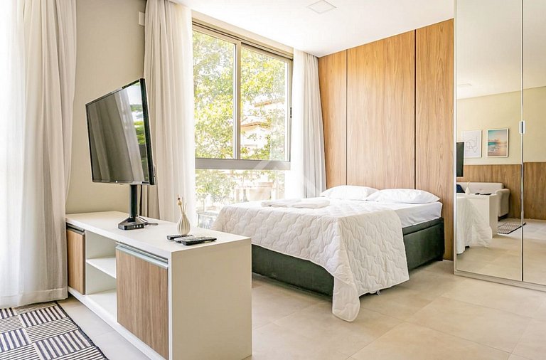Lindo Studio a 200m de la Playa de Jurerê