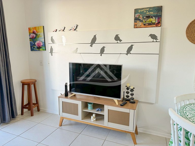 Apartamento a 180m da Praia de Canasvieiras