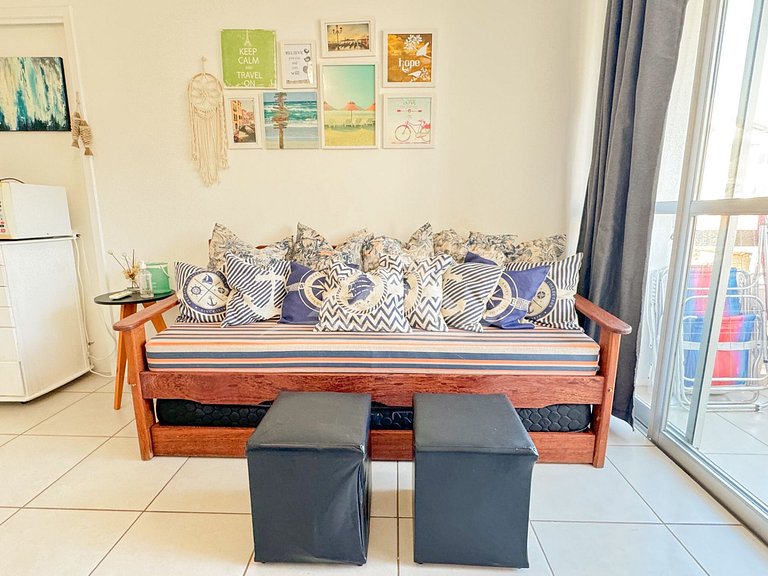 Apartamento a 180m da Praia de Canasvieiras