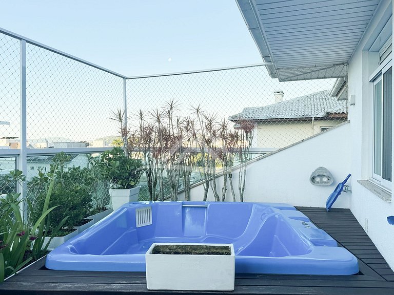 Cobertura Vista Mar e Piscina Jurerê Internacional