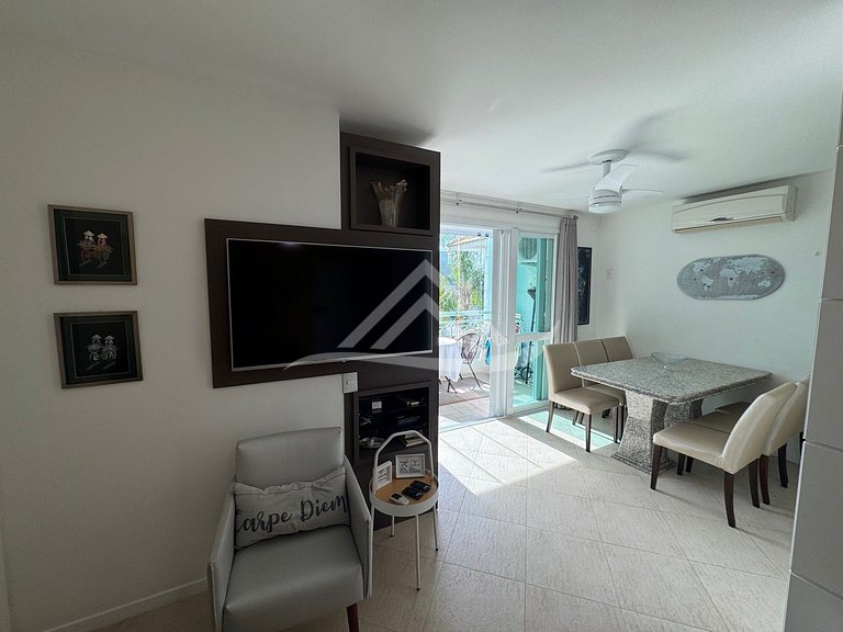 3 Dorms. Jurere Internacional Próximo a Praia