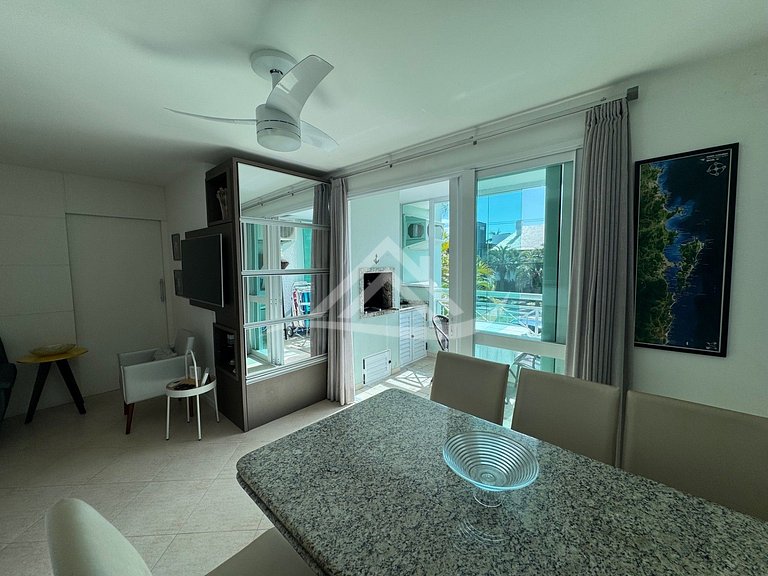 3 Dorms. Jurere Internacional Próximo a Praia