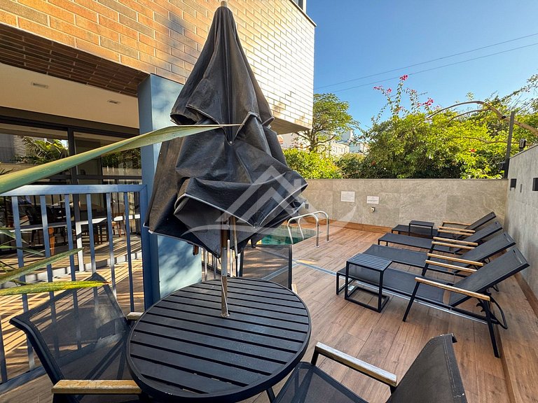 Jurere Premier 250m da Praia 2 Suítes