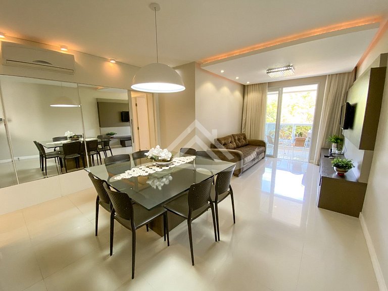 Lindo Porto Jurere 3 Dorms. Área de Lazer