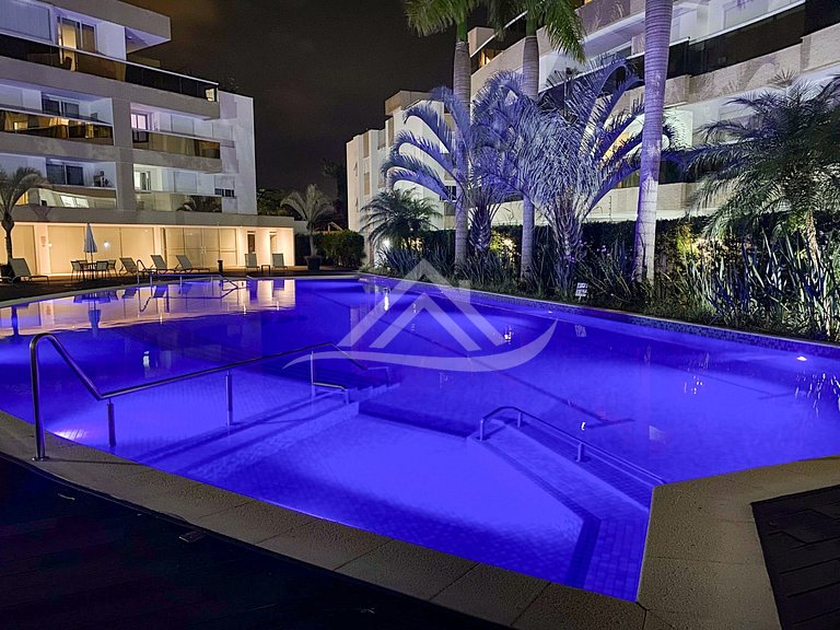 Lindo Porto Jurere 3 Dorms. Área de Lazer