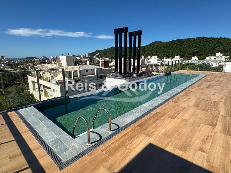 Novíssimo Piscina 2 Suítes Duplex Jurere In