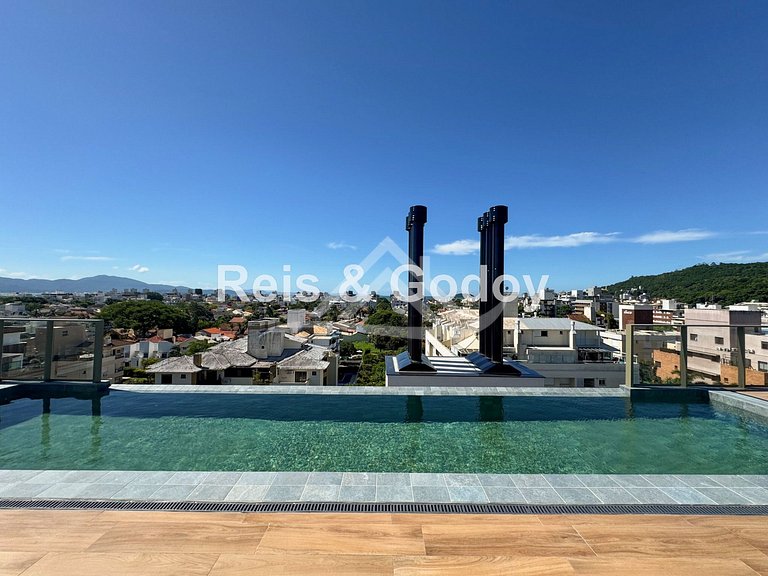 Novíssimo Duplex 2 Suítes Piscina Jurere In