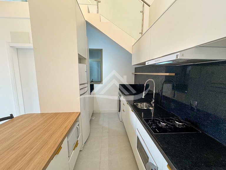 Novíssimo Duplex 2 Suítes Piscina Jurere In