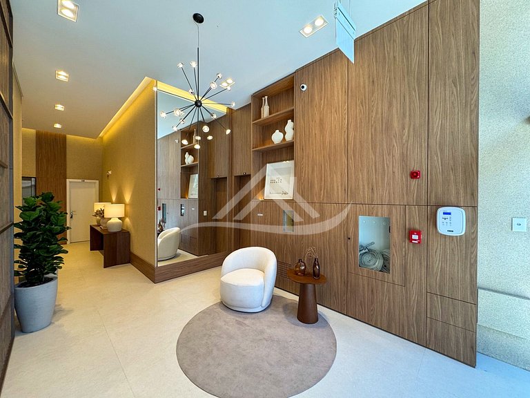 Novíssimo Duplex 2 Suítes Piscina Jurere In