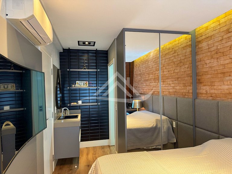 Luxo Novo Alameda Jurere 2 Suítes