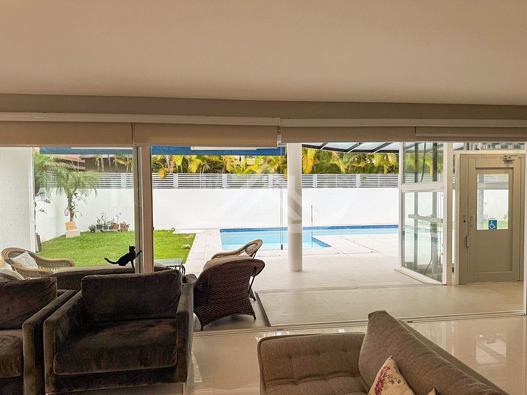 Mansão Piscina Elevador 180m Praia Jurere Internac