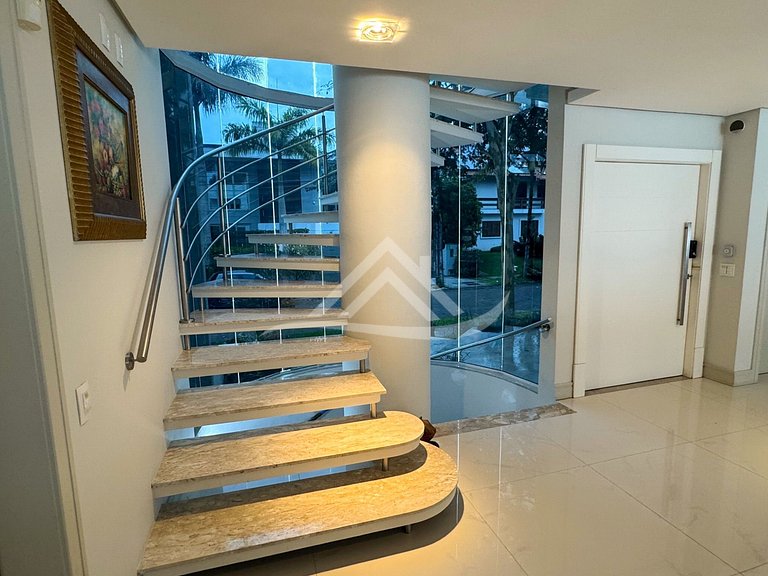 Mansão Piscina Elevador 180m Praia Jurere Internac