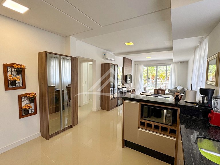 Lindo 2 Dorms. Jurere Excelente Localização