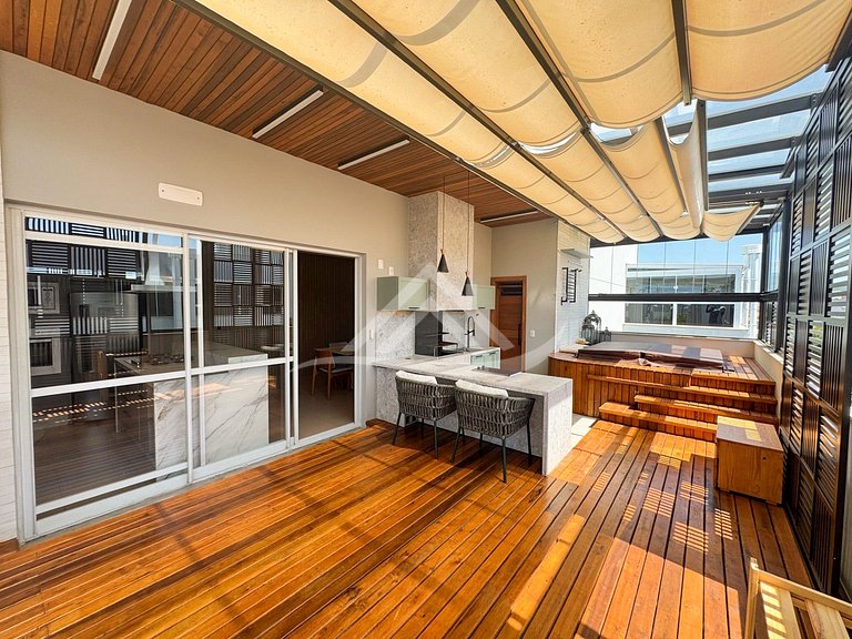 Linda Cobertura 3 Suítes Jacuzzi Privativa