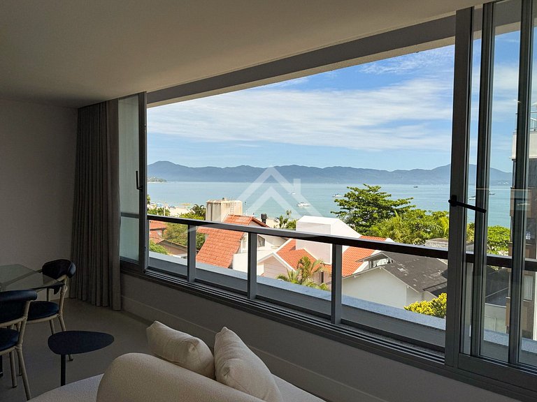 Apartamento Vista al Mar a 50m de Jurerê