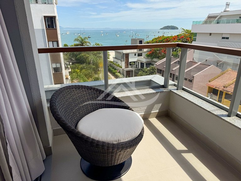 Apartamento Vista al Mar a 50m de Jurerê