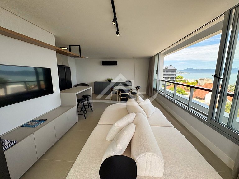 Apartamento Vista Mar 50m da Praia em Jurerê