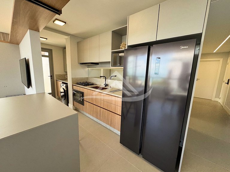 Apartamento Vista al Mar a 50m de Jurerê