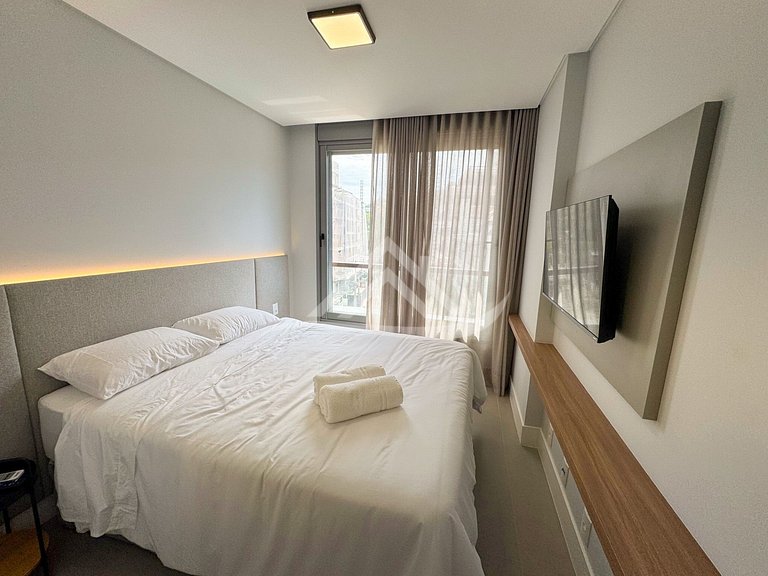 Apartamento Vista Mar 50m da Praia em Jurerê